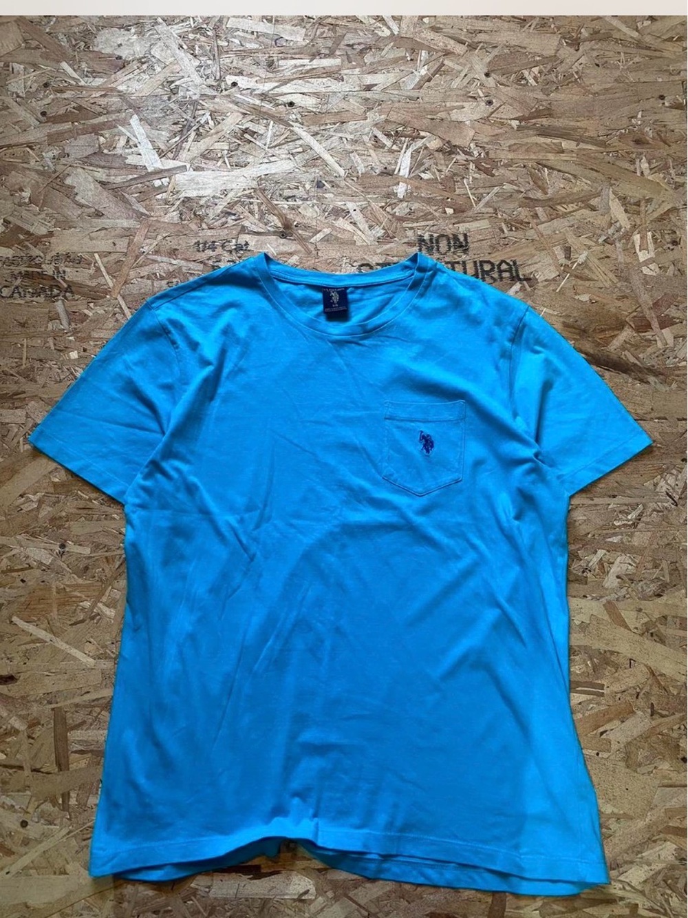 Polo by Ralph Lauren Bright Light Blue Pocket Tee